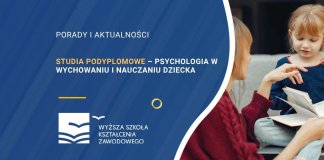Studia podyplomowe Psychologia w wychowaniu i nauczaniu dziecka
