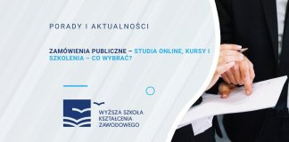 Zamówienia publiczne – studia online, kursy i szkolenia – co wybrać?