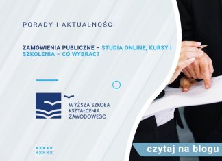 Zamówienia publiczne – studia online, kursy i szkolenia – co wybrać?