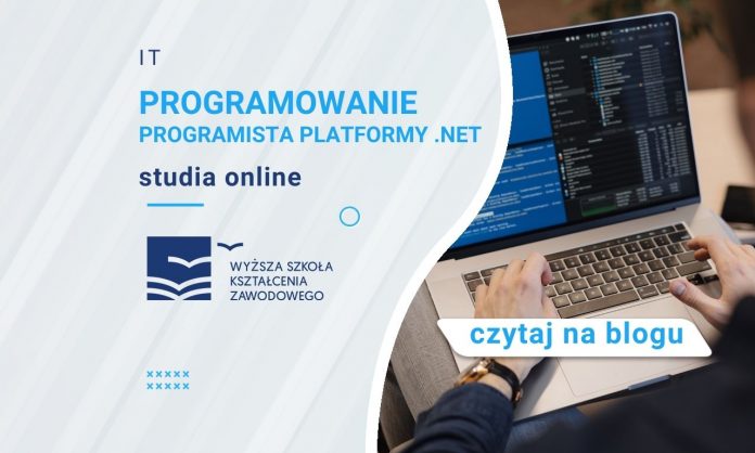 Programista zajmuje się realizowaniem zlecenia z programowania strony internetowej