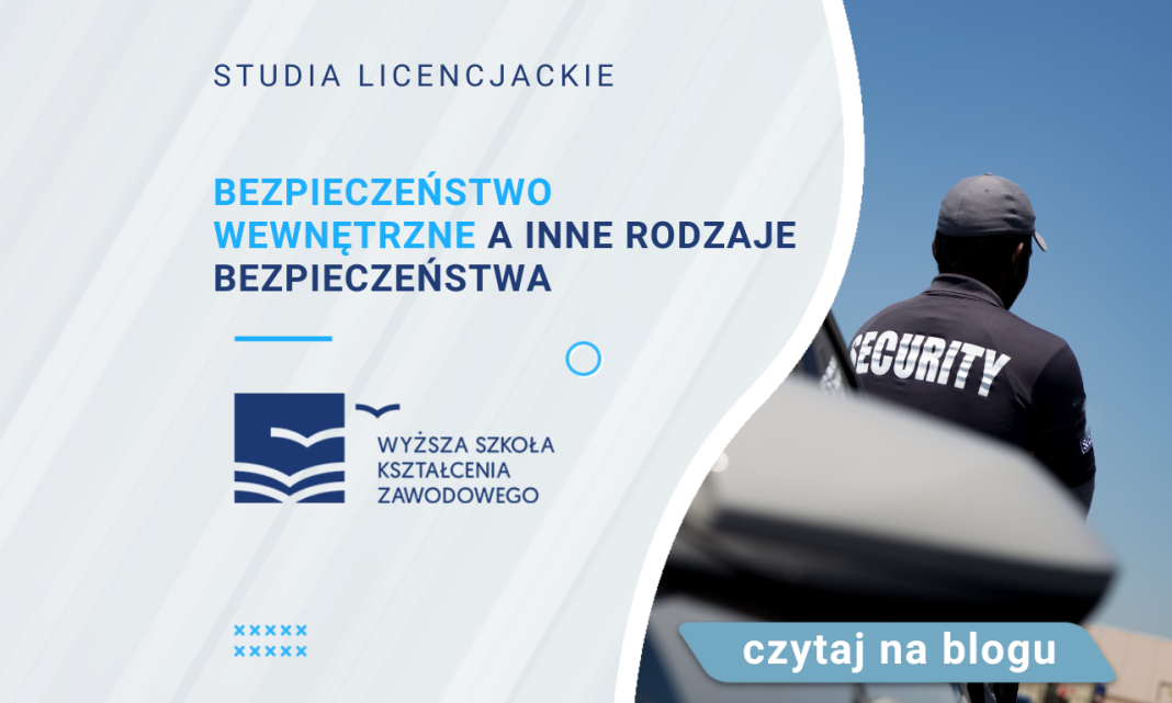 Bezpieczeństwo Wewnętrzne A Inne Rodzaje Bezpieczeństwa | Blog | WSKZ ...