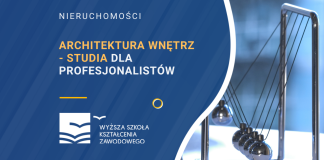 podyplomowe studia online architektura wnętrz
