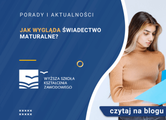 świadectwo maturalne jak wygląda