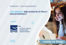 bibliografia w pracy magisterskiej