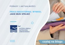 praca magisterska wymogi