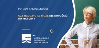 nauczyciel a dopuszczenie do matury