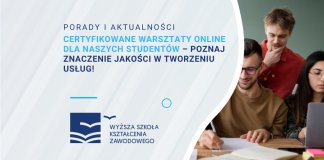 warsztaty online dla studentów