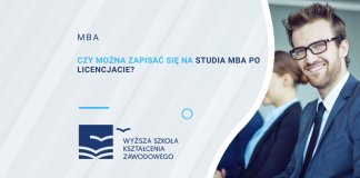 Czy można zapisać się na studia MBA po licencjacie
