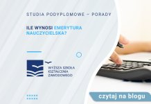 ile wynosi emerytura nauczycielska