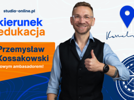 kossakowski nowym ambasadorem studia-online