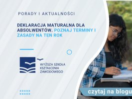 Deklaracja maturalna dla absolwentów. Oto terminy i zasady na ten rok