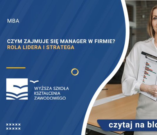 czym zajmuje się manager