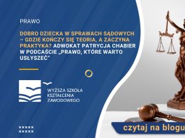 Adwokat Patrycja Chabier w podcaście „Prawo, które warto usłyszeć”