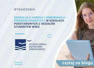 Edukacja o agresji i komunikacji – pierwsze warsztaty w szkołach podstawowych z udziałem studentów WSKZ Edukacja o agresji i komunikacji – pierwsze warsztaty w szkołach podstawowych