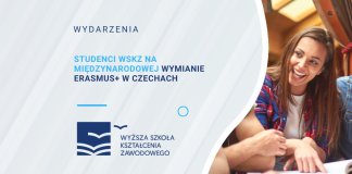 Studenci WSKZ na międzynarodowej wymianie Erasmus+ w Czechach