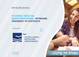 Studenci WSKZ na międzynarodowej wymianie Erasmus+ w Czechach