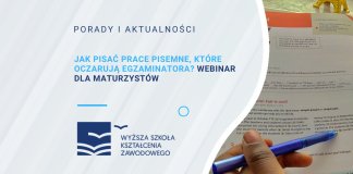 Jak pisać prace pisemne, które oczarują egzaminatora Webinar dla maturzystów