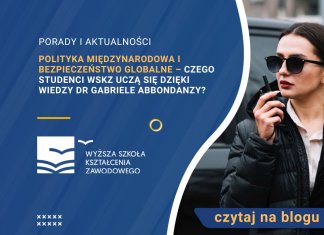 czego studenci WSKZ uczą się dzięki wiedzy dr Gabriele Abbondanzy