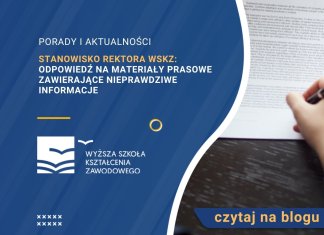 stanowisko rektora wskz