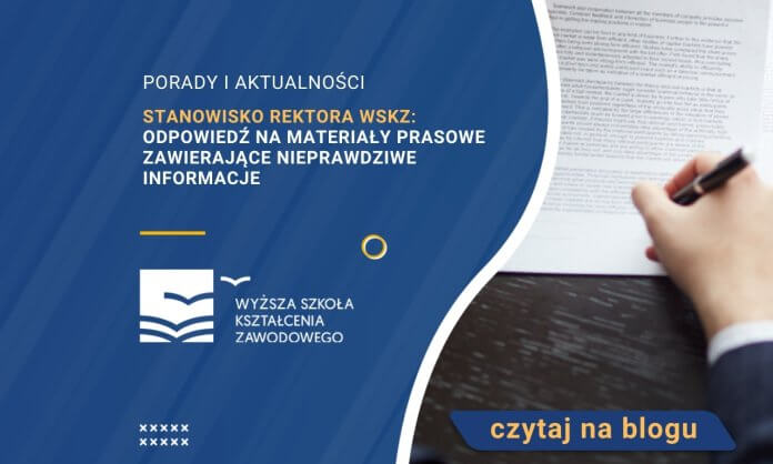 stanowisko rektora wskz