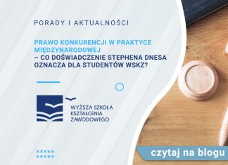 Prawo konkurencji w praktyce międzynarodowej – co doświadczenie Stephena Dnesa oznacza dla studentów WSKZ?