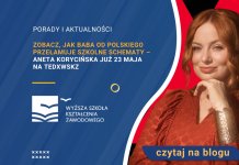 Aneta Korycińska już 23 maja na TEDxWSKZ