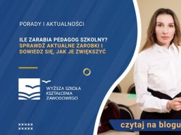 Ile zarabia pedagog szkolny