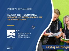 Matura 2026 – wymagania