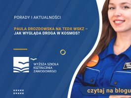 Paula Drozdowska na TEDx WSKZ – jak wygląda droga w kosmos