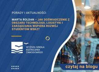Marta Roldan – jak doświadczenie z obszaru technologii, logistyki i zarządzania wspiera rozwój studentów WSKZ? Marta Roldan