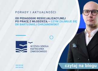 Od pedagogiki resocjalizacyjnej po pracę z młodzieżą – czym zajmuje się dr Bartłomiej Chrzanowski? Od pedagogiki resocjalizacyjnej po pracę z młodzieżą – czym zajmuje się dr Bartłomiej Chrzanowski?