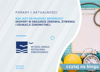Kim jest dr Mariusz Brodnicki? Ekspert w obszarze zdrowia, żywienia i edukacji zdrowotnej Kim jest dr Mariusz Brodnicki? Ekspert w obszarze zdrowia, żywienia i edukacji zdrowotnej
