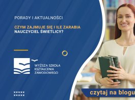 Czym zajmuje się i ile zarabia nauczyciel świetlicy?