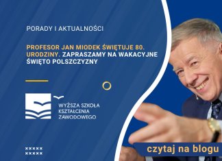 Profesor Jan Miodek świętuje 80. urodziny. Zapraszamy na Wakacyjne Święto Polszczyzny Jan Miodek
