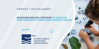 Nauczanie biologii i przyrody w szkołach podstawowych i ponadpodstawowych online