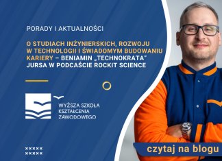 O studiach inżynierskich, rozwoju w technologii i świadomym budowaniu kariery – Beniamin „Technokrata” Jursa w podcaście RockIT Science O studiach inżynierskich, rozwoju w technologii i świadomym budowaniu kariery – Beniamin „Technokrata” Jursa w podcaście RockIT Science