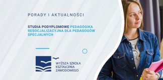 Studia podyplomowe Pedagogika resocjalizacyjna dla pedagogów specjalnych