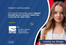Czy młode pokolenie może zmienić sposób walki o klimat? Martyna Łuszczek na TEDx WSKZ Martyna Łuszczek