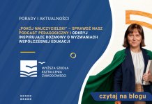 „Pokój nauczycielski” – sprawdź nasz podcast pedagogiczny i odkryj inspirujące rozmowy o wyzwaniach współczesnej edukacji Pokój nauczycielski