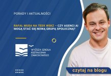 Rafał Muda na TEDx WSKZ – czy agenci AI mogą stać się nową grupą społeczną? Rafał Muda na TEDx WSKZ