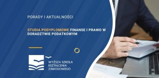 Studia podyplomowe Finanse i Prawo w doradztwie podatkowym