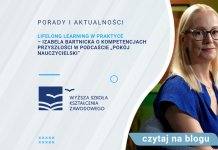 Lifelong learning w praktyce – Izabela Bartnicka o kompetencjach przyszłości w podcaście „Pokój nauczycielski” Lifelong learning w praktyce – Izabela Bartnicka o kompetencjach przyszłości w podcaście „Pokój nauczycielski”