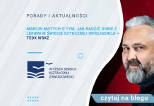 Marcin Matych o tym, jak radzić sobie z lękiem w świecie sztucznej inteligencji – TEDx WSKZ Marcin Matych o tym, jak radzić sobie z lękiem w świecie sztucznej inteligencji – TEDx WSKZ