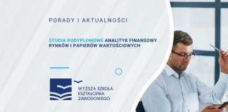 Studia podyplomowe Analityk finansowy rynków i papierów wartościowych