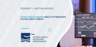 Studia podyplomowe Analityk finansowy ryzyka kredytowego
