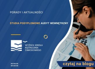 Studia podyplomowe Audyt wewnętrzny Studia podyplomowe Audyt wewnętrzny