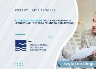 Studia podyplomowe Audyt wewnętrzny w jednostkach sektora finansów publicznych