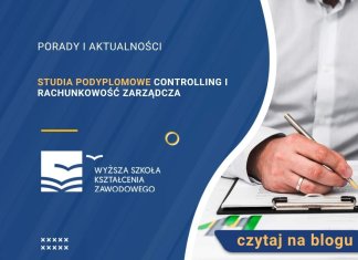 Studia podyplomowe Controlling i rachunkowość zarządcza Studia podyplomowe Controlling i rachunkowość zarządcza