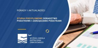 Studia podyplomowe Doradztwo podatkowe i zarządzanie podatkami