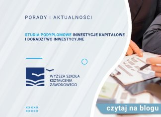 Studia podyplomowe Inwestycje kapitałowe i doradztwo inwestycyjne
